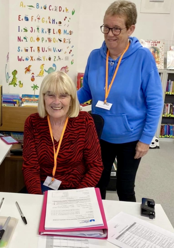 Librarians at Cornerstone Library